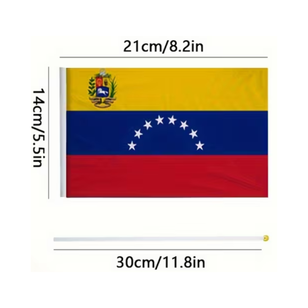Small Venezuela Flag 21 cm X 14 cm